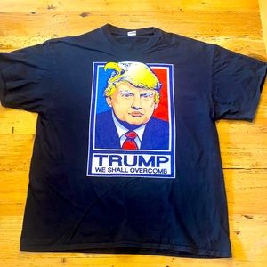 Donald Trump We Will Overcomb! Men's XL